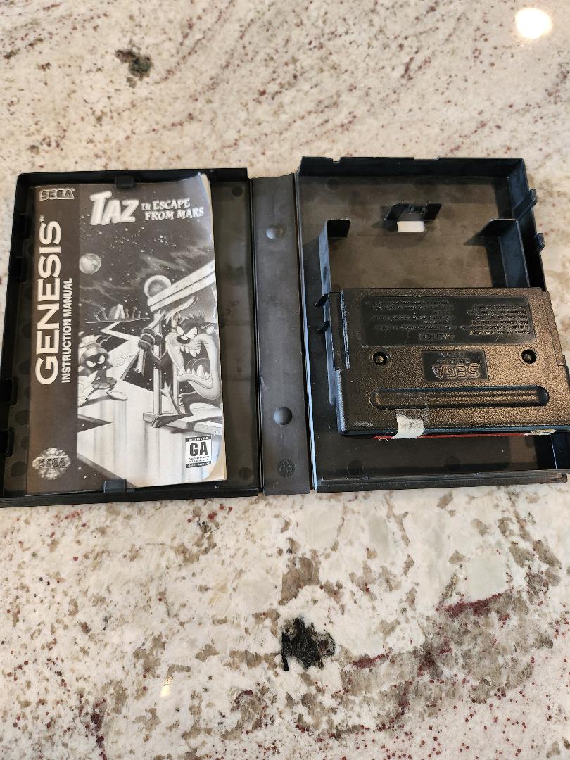 TAZ en Escape From Mars Sega Genesis CIB