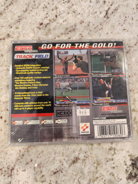 ESPN International Track and Field Sega Dreamcast Sellado NUEVO