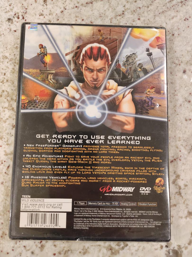HAVEN Call of the Kings PS2 scellé NOUVEAU
