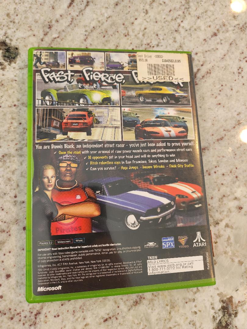 Test Drive Original XBOX