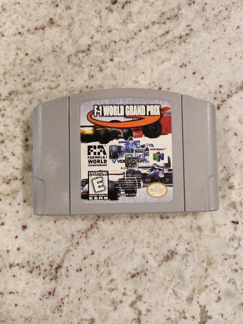 F-1 World Grand Prix N64 Game