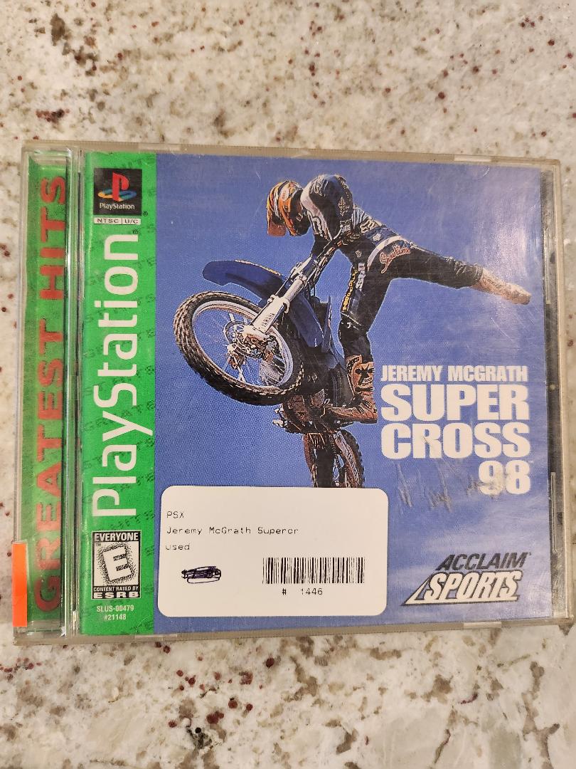 Jeremy McGrath Supercross '98 PS1