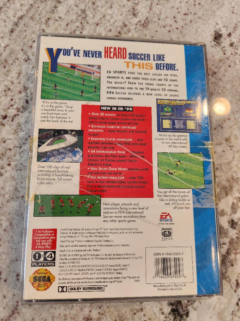 Fifa Fútbol Internacional Sega CD