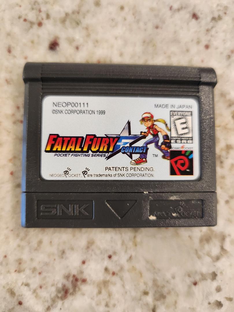 Couleur de poche Fatal Fury Neo Geo