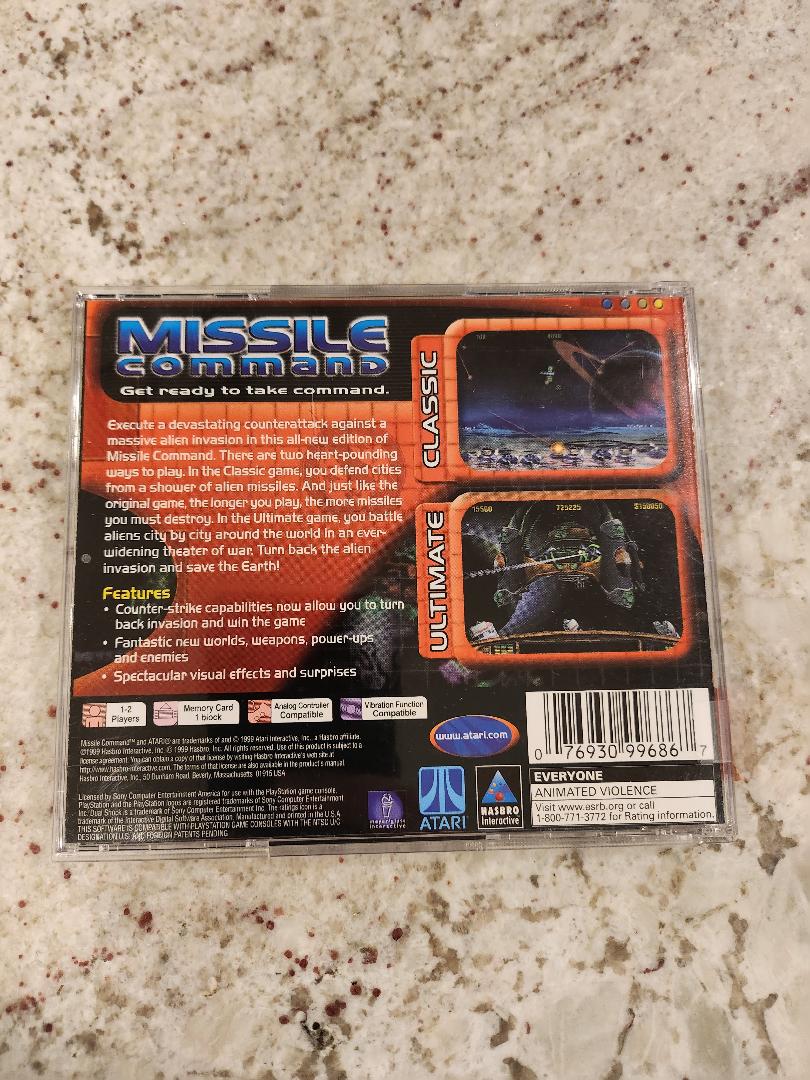 Commande Missile PS1