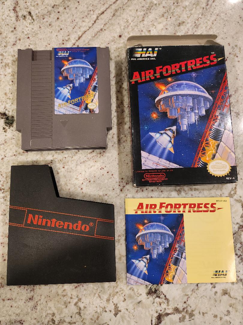 Air Fortress Nintendo NES CIB