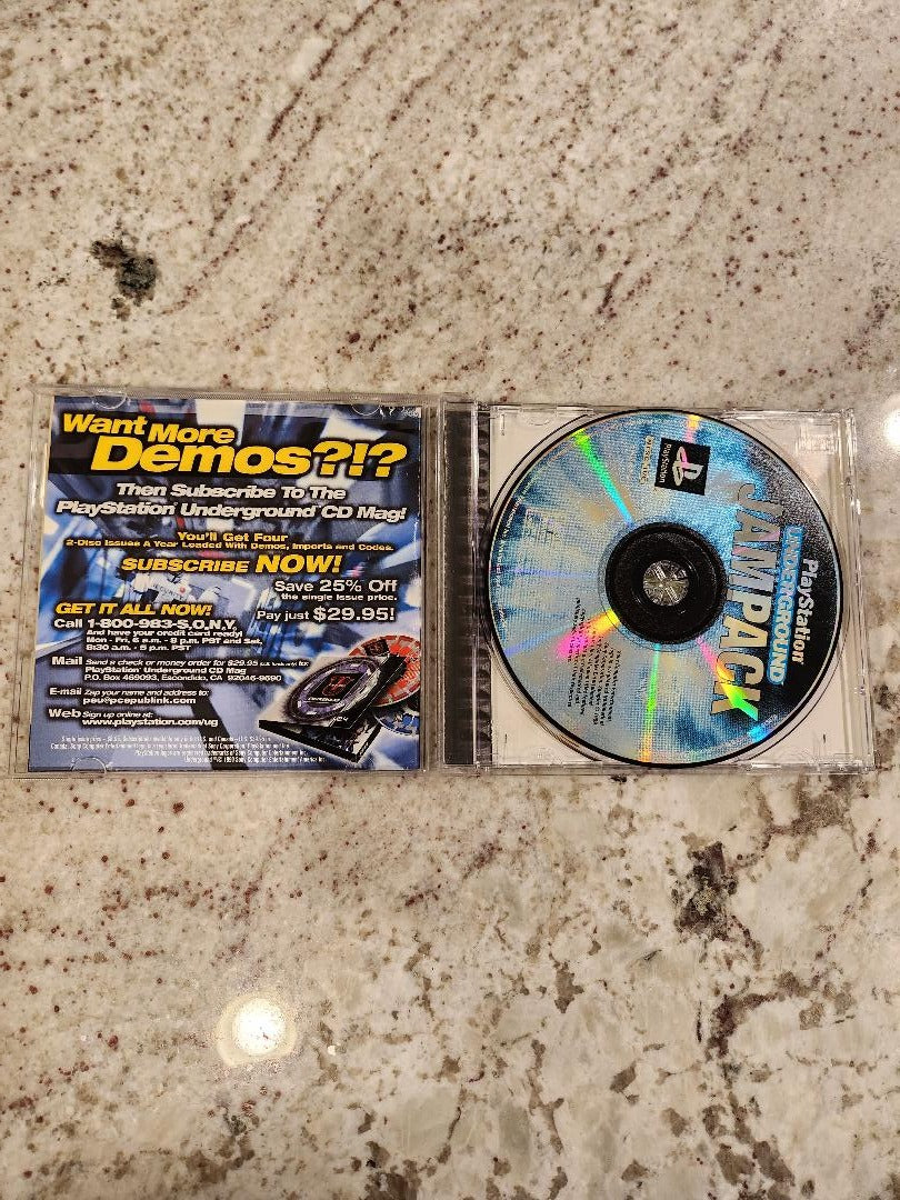Underground JamPack Été 99 PS1