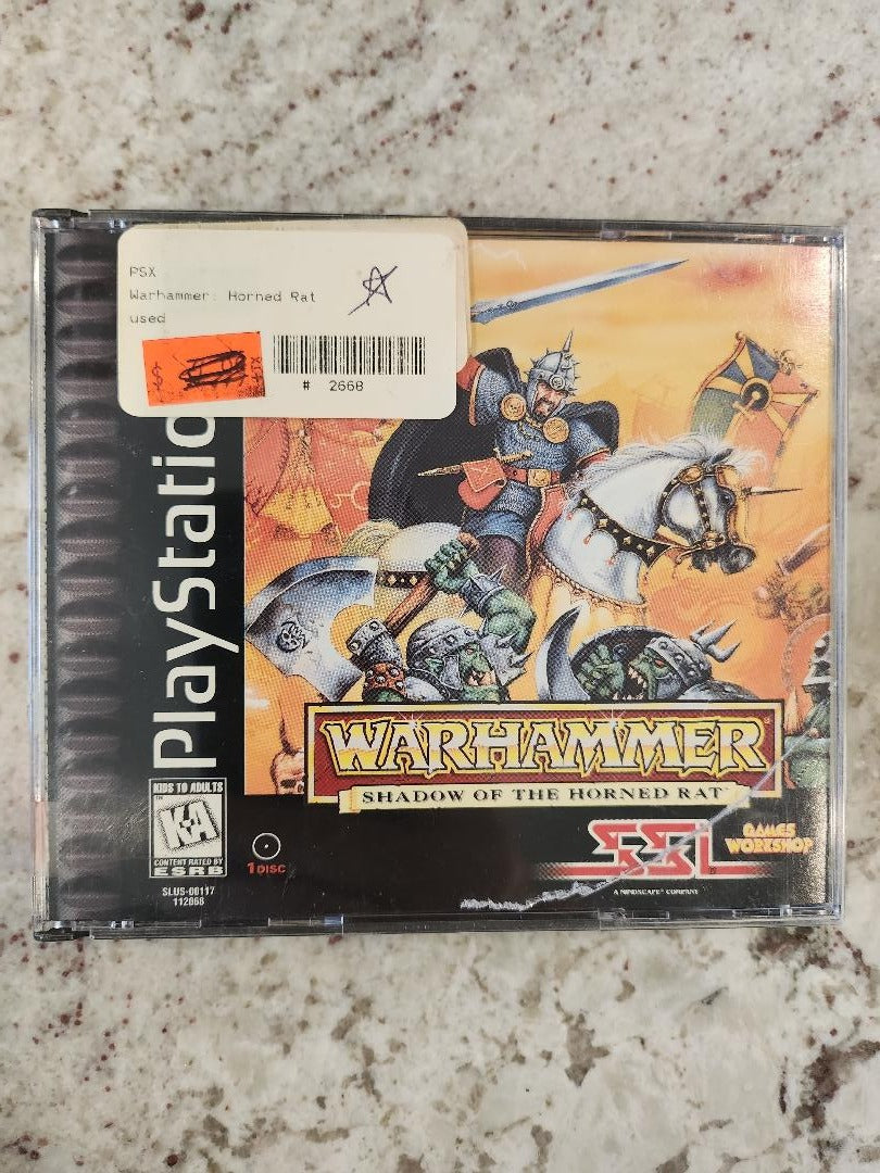 WarHammer L'Ombre du Rat Cornu PS1