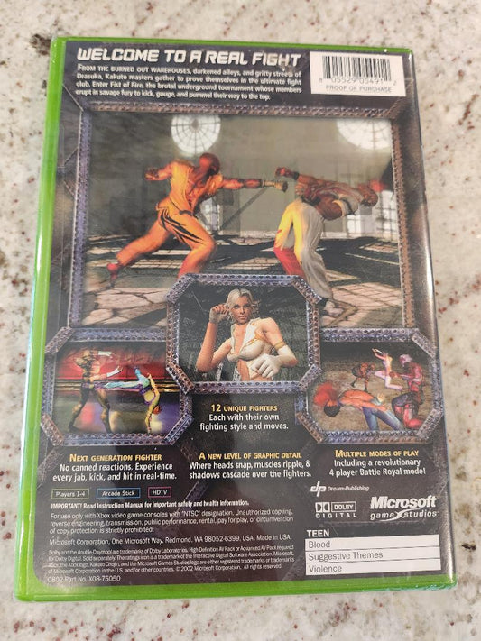 Kakuto Chojin Xbox Original Sealed NEW