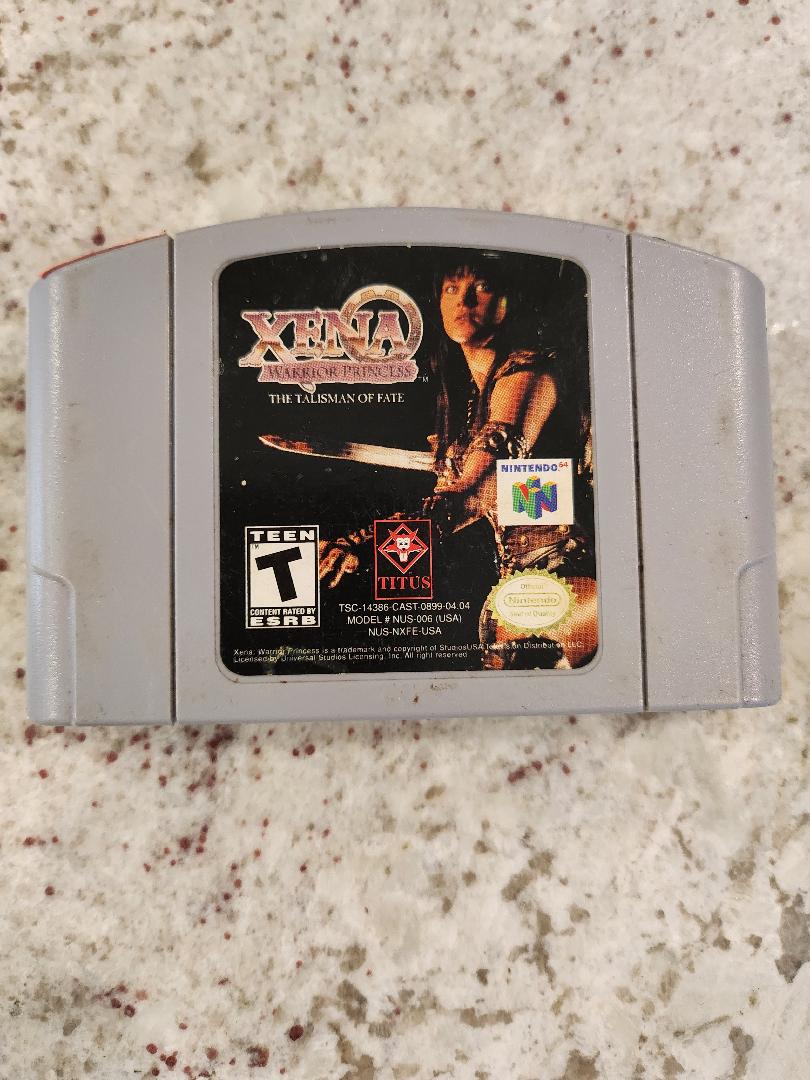 Xena: Warrior Princess The Talisman of Fate N64