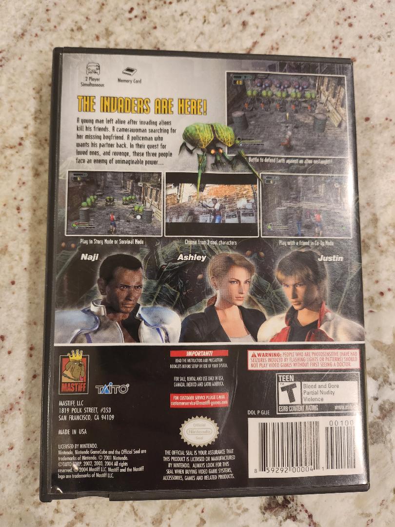 Space RaidersNintendo GameCube