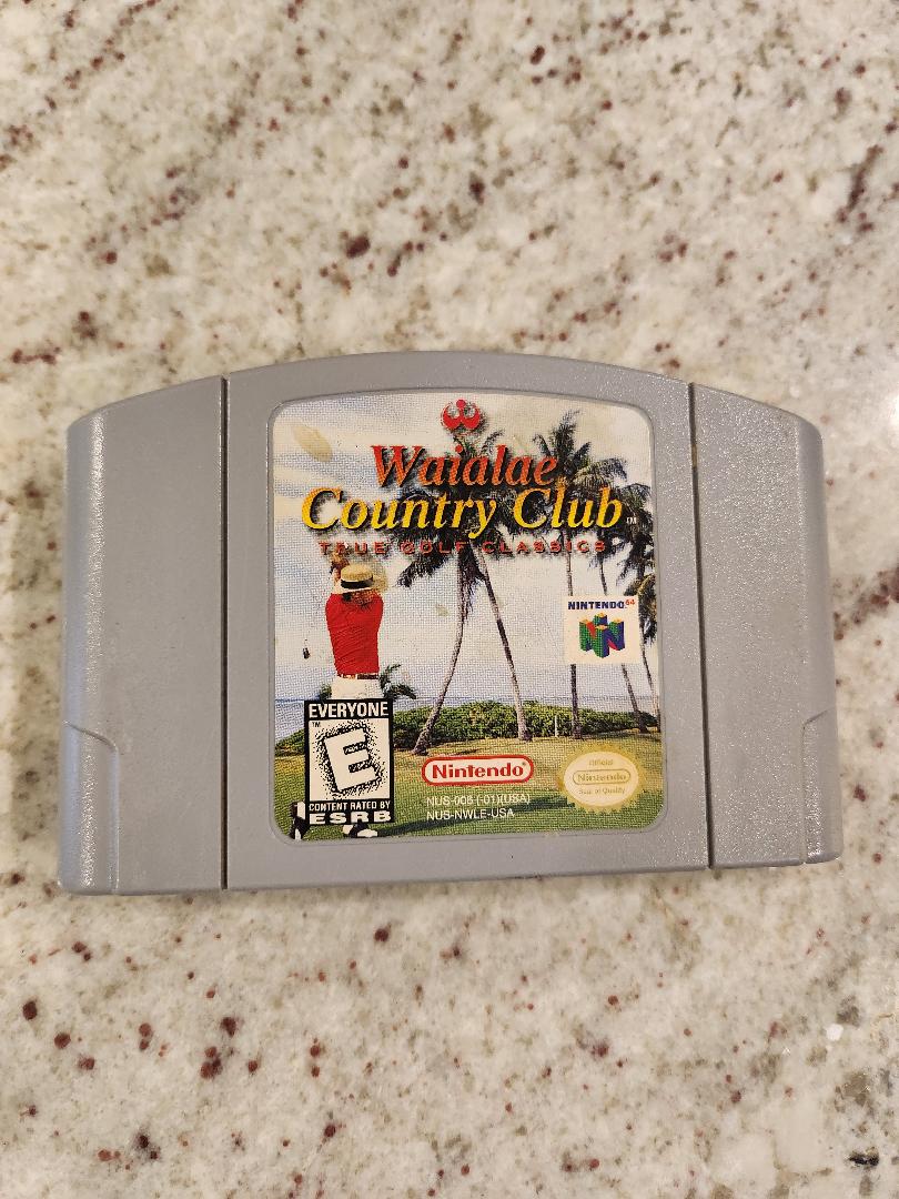 Wailae Country Club N64 Game