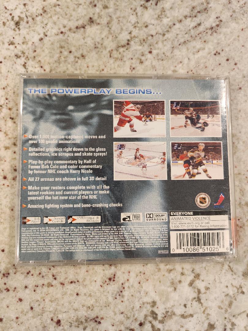 NHL 2K Sega Dreamcast Game