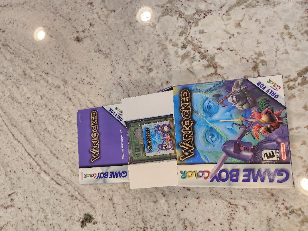 WarLocked GBC Game Boy Color CIB