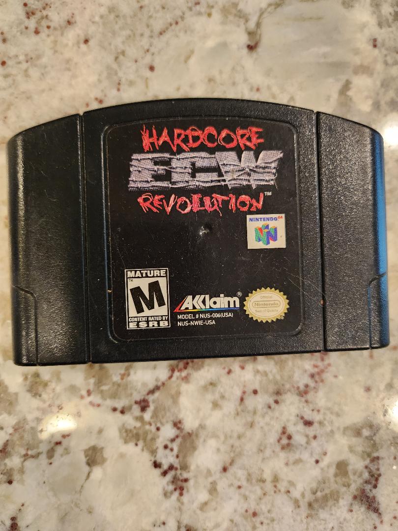 ECW: revolución incondicional N64