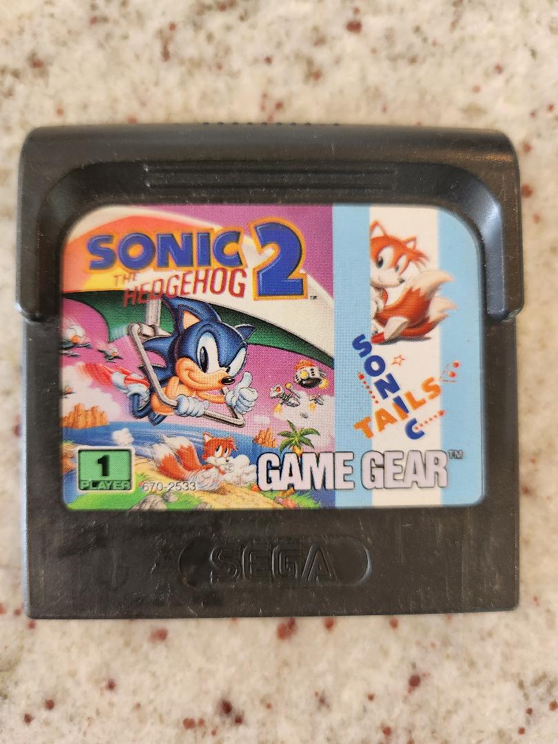 SONIC Le Hérisson 2 Sega Game Gear