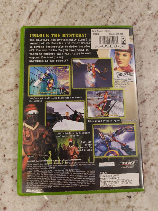 Dark Summit Xbox Original