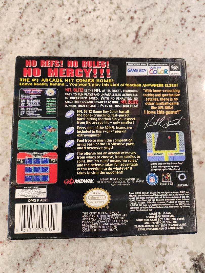 NFL Blitz GBC Game Boy Color