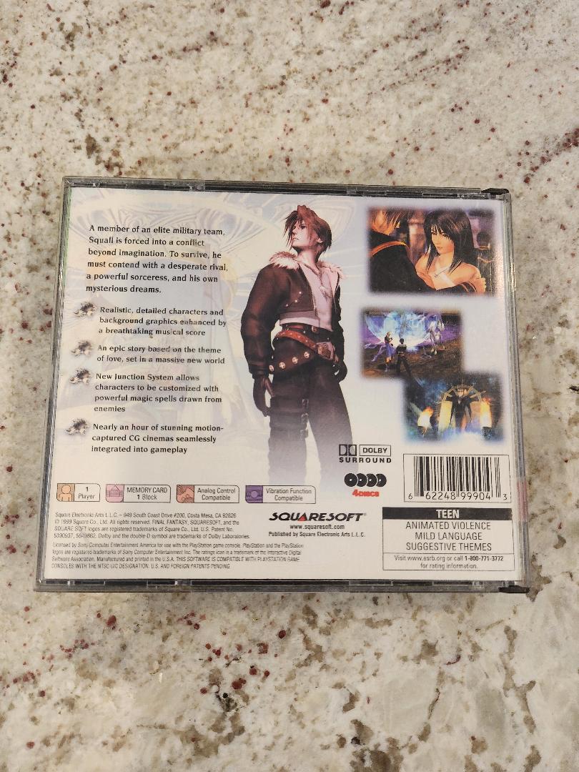 Final Fantasy VIII 8 PS1