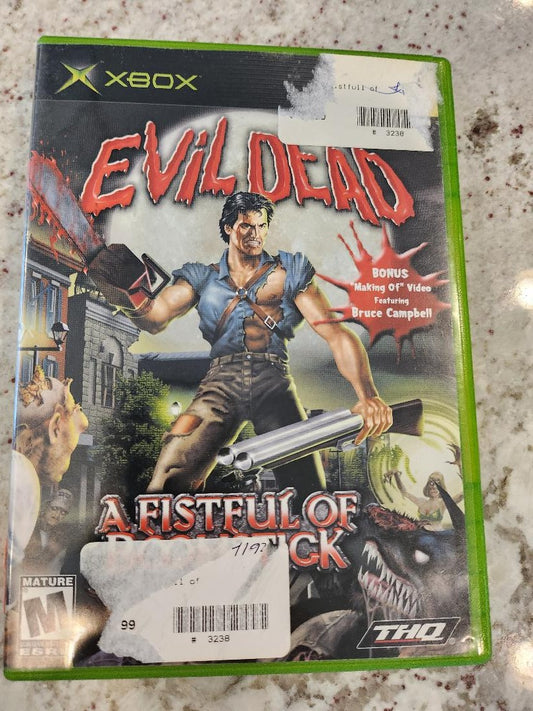Evil Dead A fistful of boomstick Xbox Original