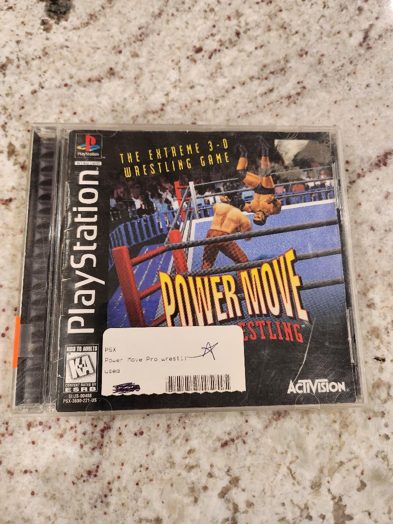Power Move Pro Lutte PS1