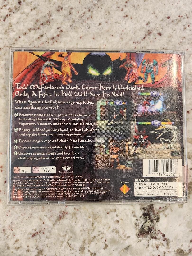 SPAWN L'Éternel PS1