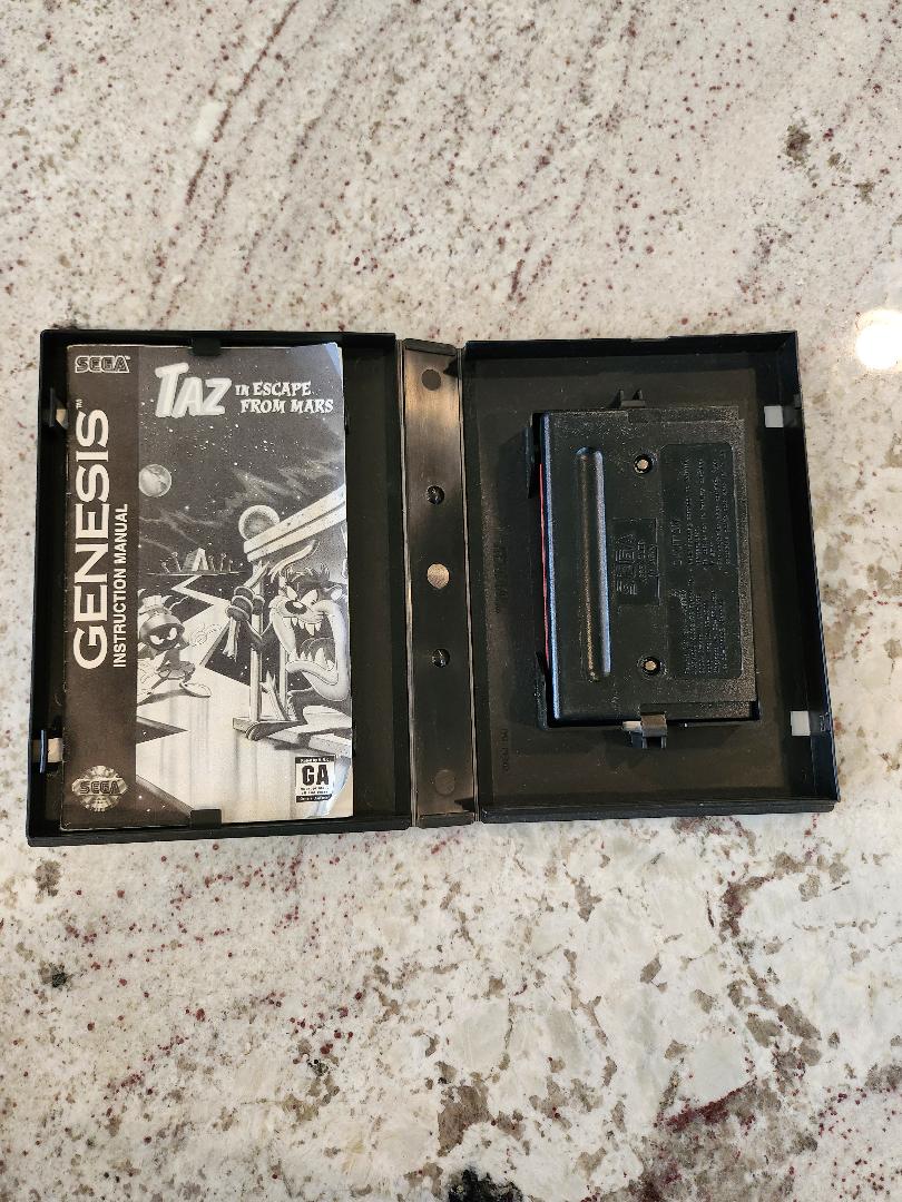 TAZ en Escape From Mars Sega Genesis CIB