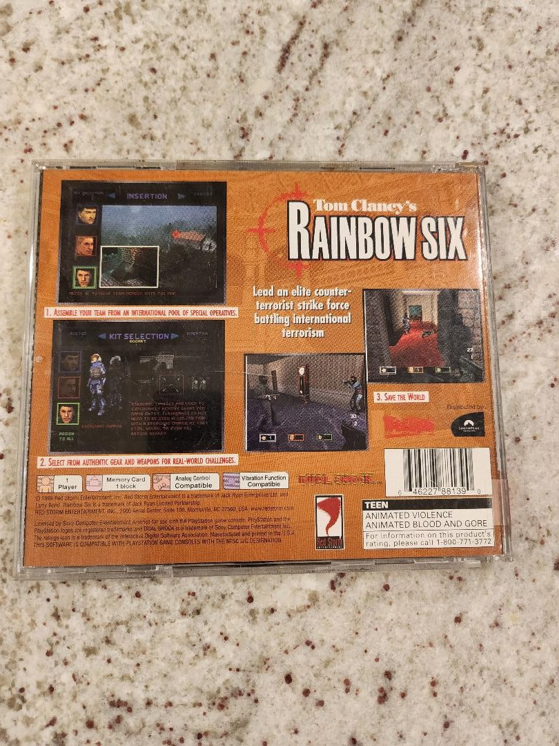 Rainbow Six PS1 de Tom Clancy