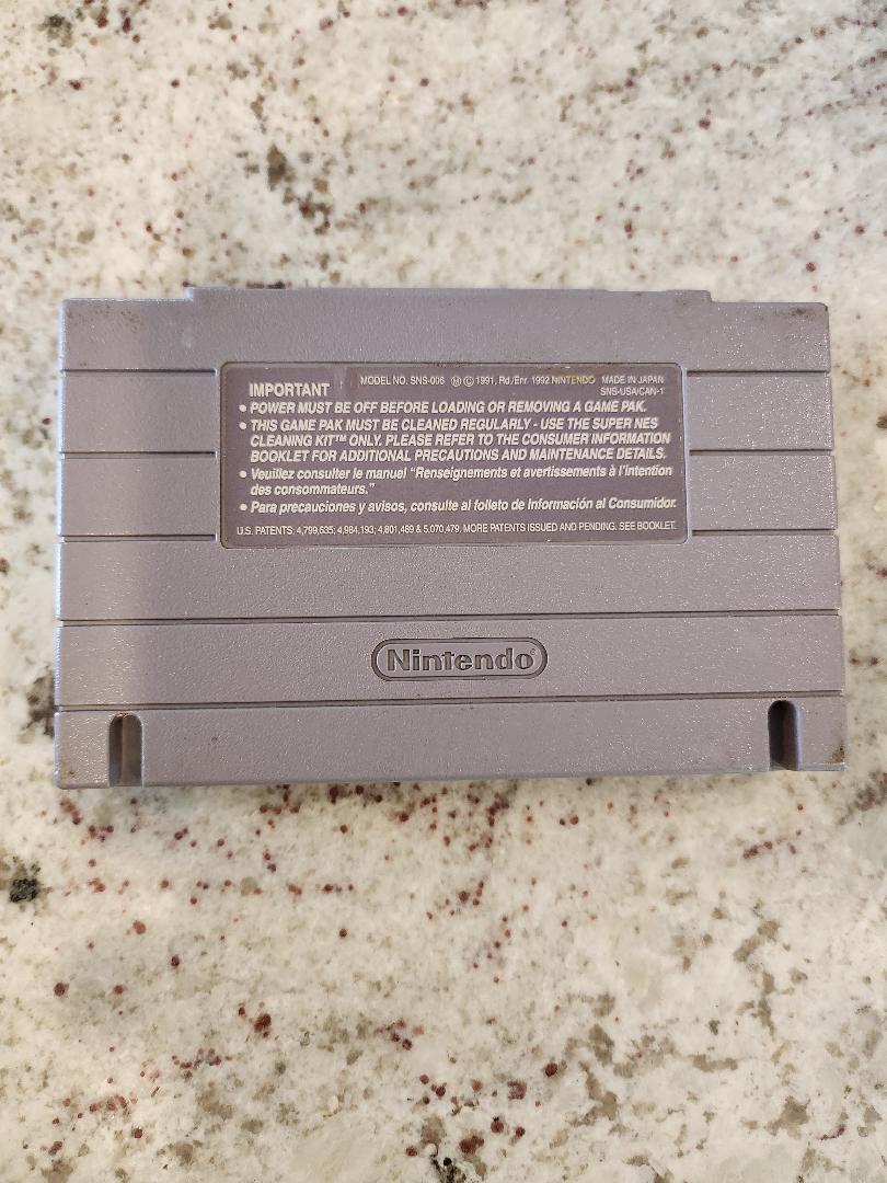 NHLPA Hockey 93 SNES