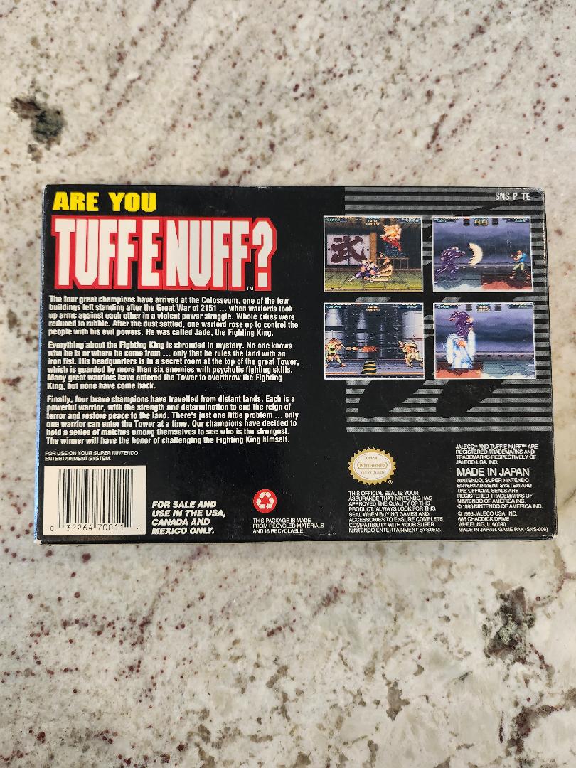 Tuff E Nuff SNES
