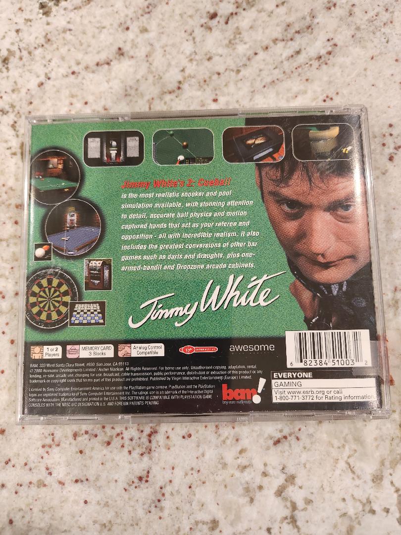 Jimmy White's 2: Cueball PS1