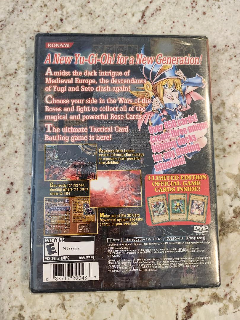 Yu-Gi-Oh! Les duellistes des roses PS2 Scellé NOUVEAU