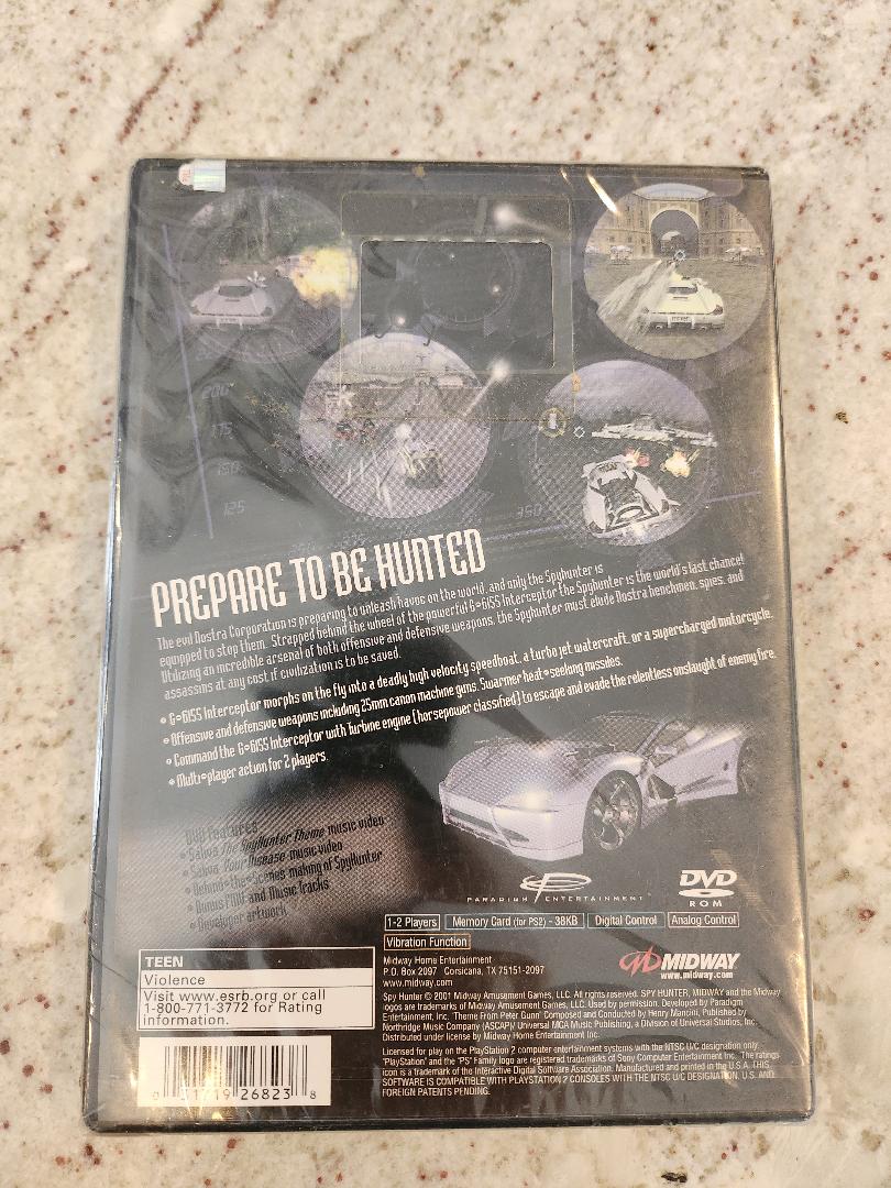 Spy Hunter PS2 scellé NOUVEAU