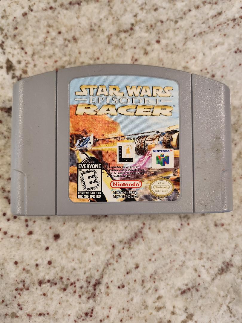 Star Wars Episode 1 Racer N64 Game