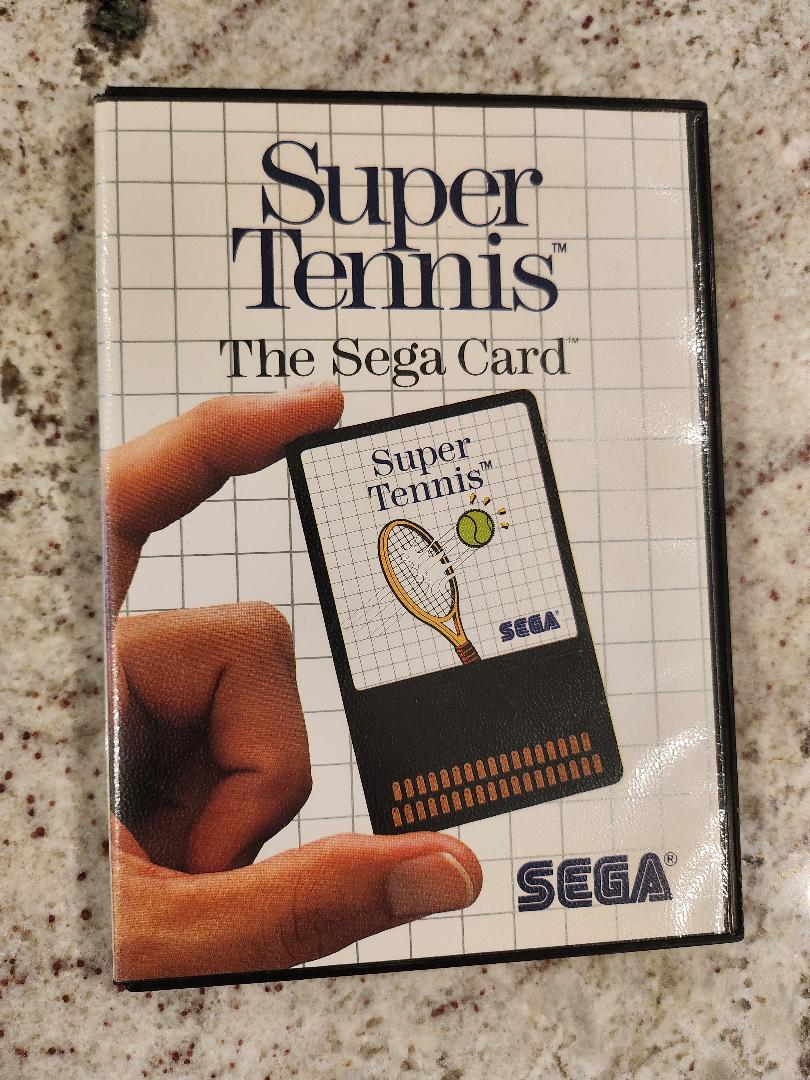 Super Tennis Sega Master CIB