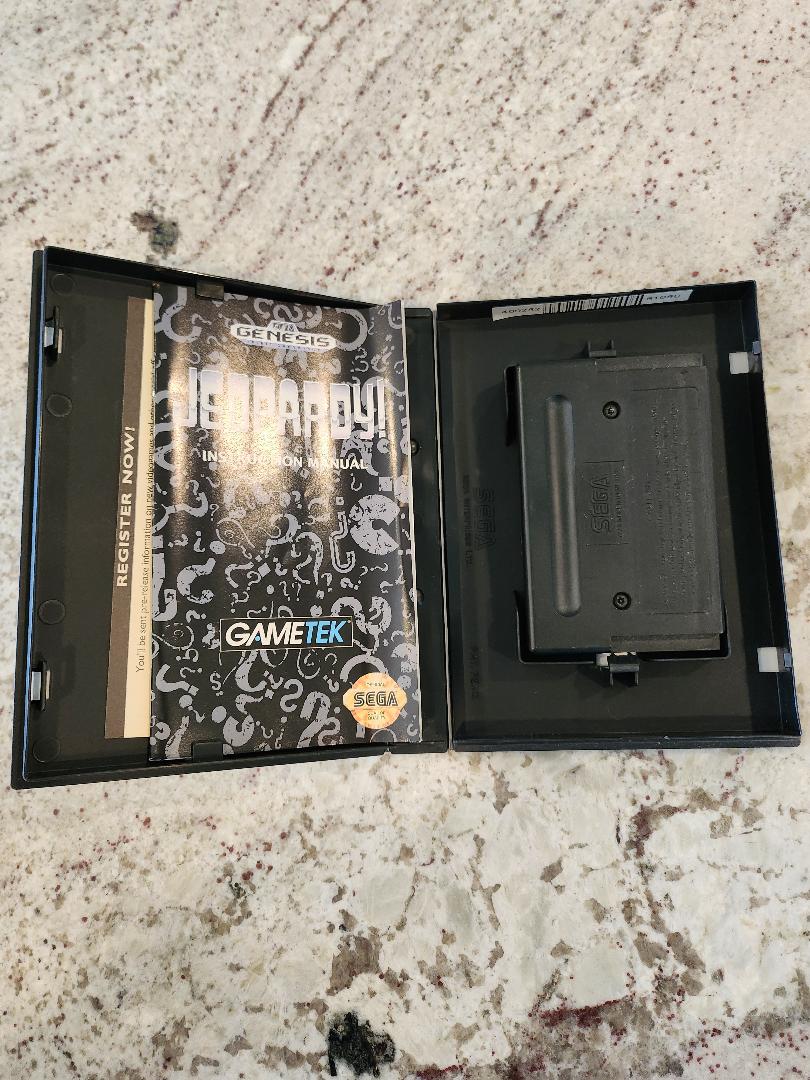Jeopardy Sega Genesis CIB