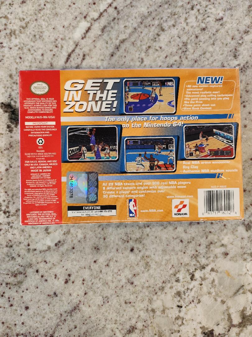 NBA : Dans la Zone '99 N64 CIB