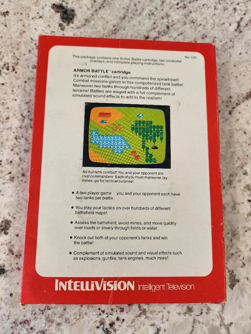Armure Battle Intellivision