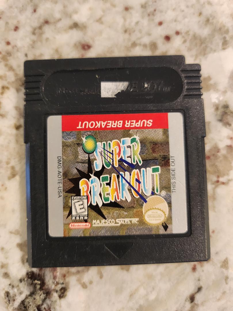 Super Breakout GBC Gameboy Color