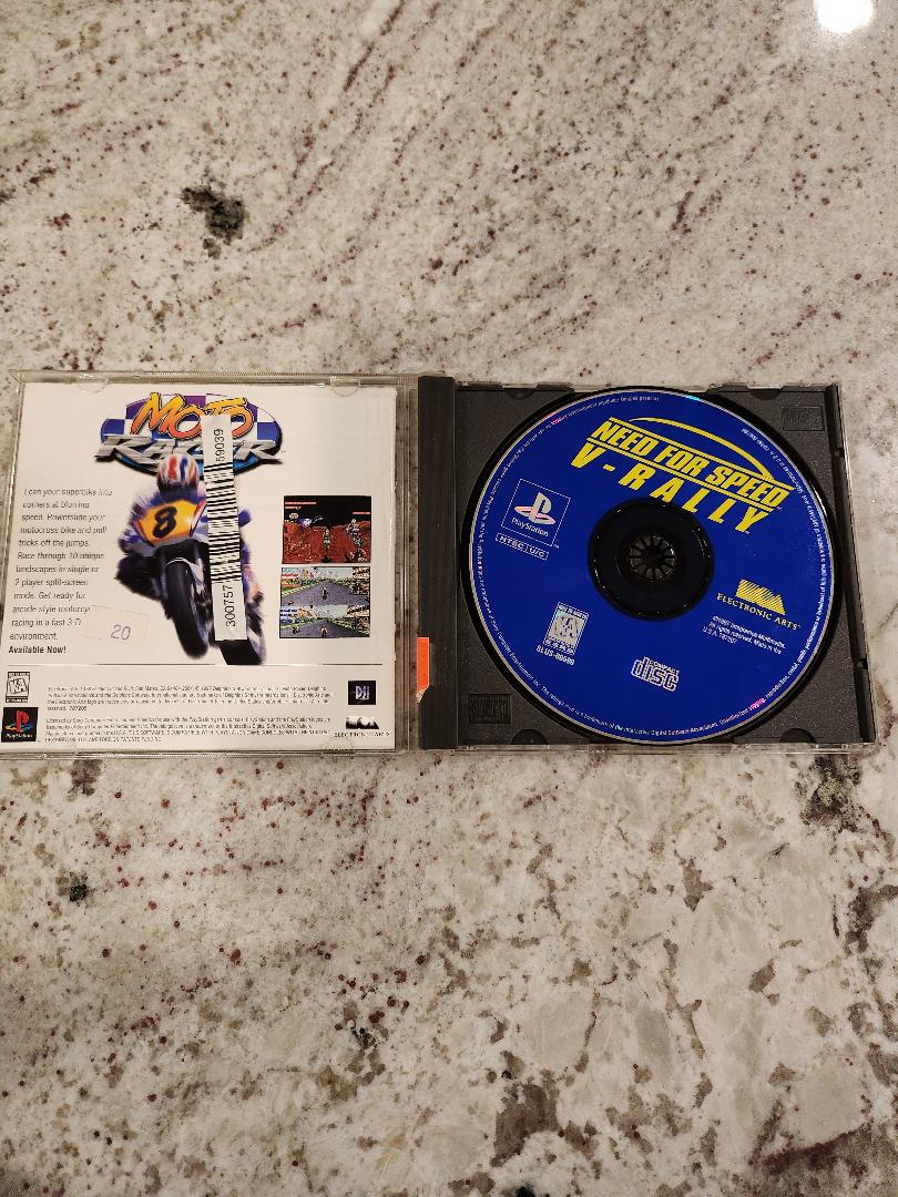 Besoin de vitesse : V-Rally PS1