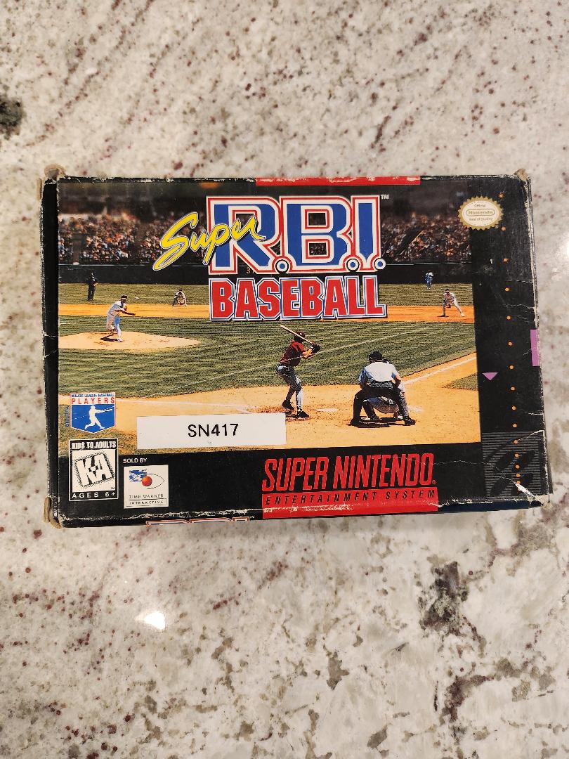 Super RBI Baseball SNES