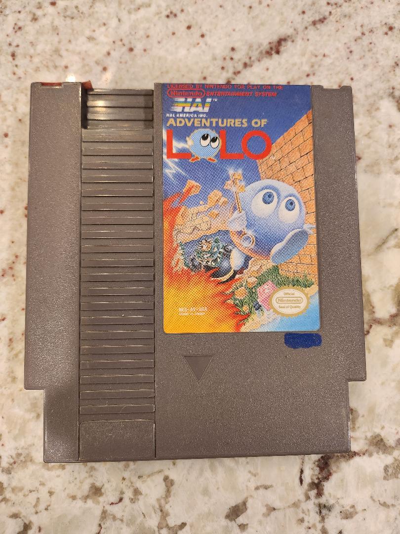 Las aventuras de LOLO Nintendo NES