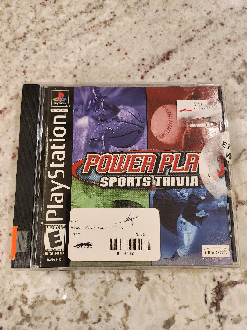 Power Play: Sports Trivia PS1