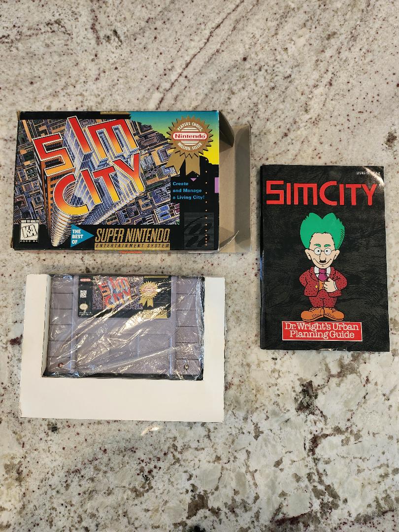 SIMCITY SNES CIB