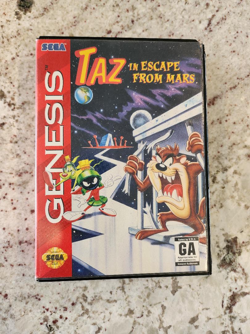TAZ en Escape From Mars Sega Genesis CIB