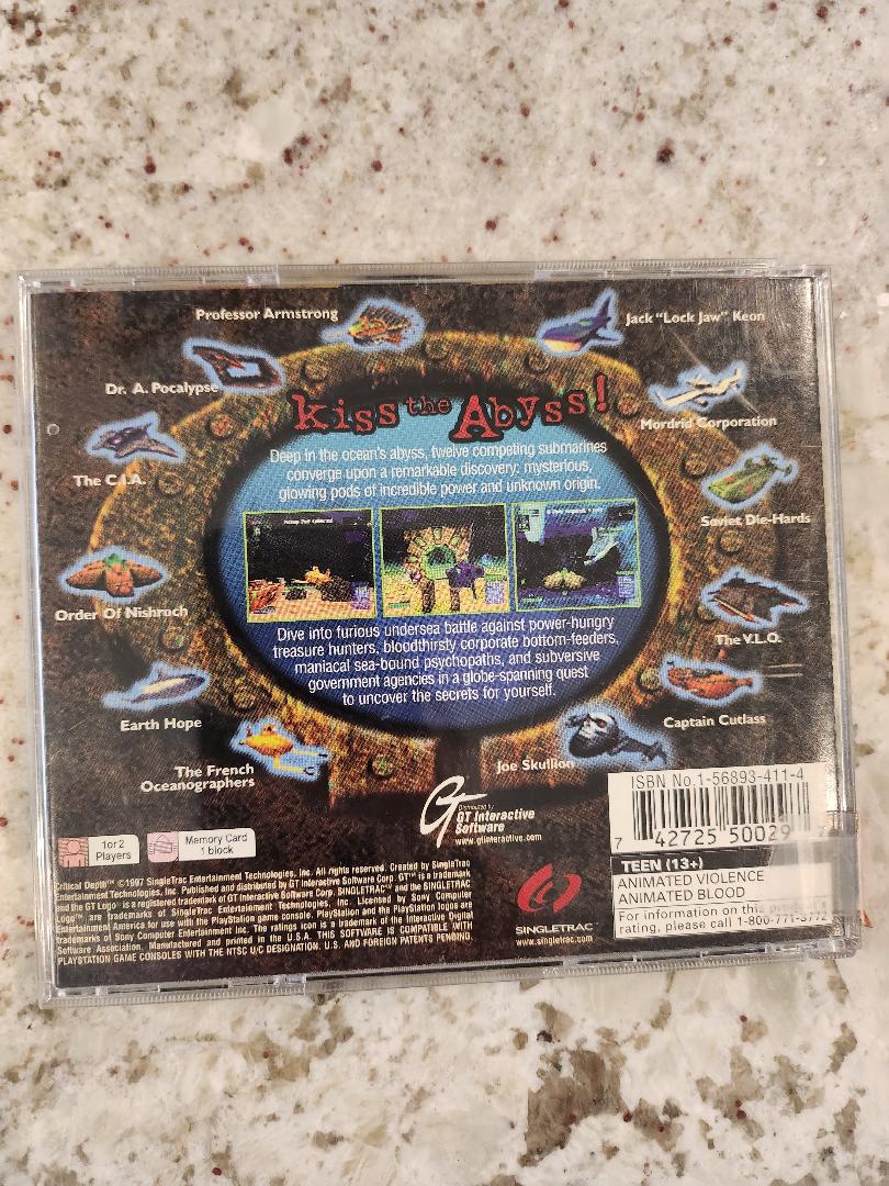 Profondeur critique PS1
