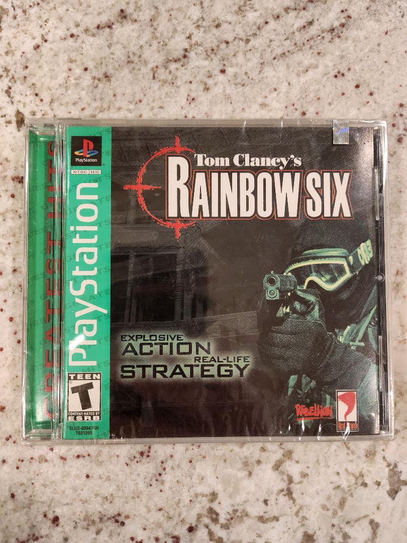 Tom Clancy's Rainbow Six PS1 Scellé NOUVEAU