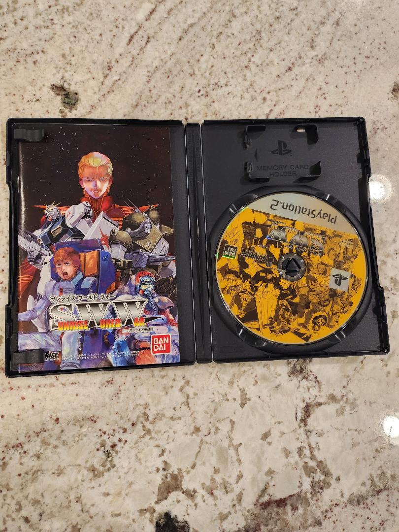 Sunrise World War PS2 Japan Import