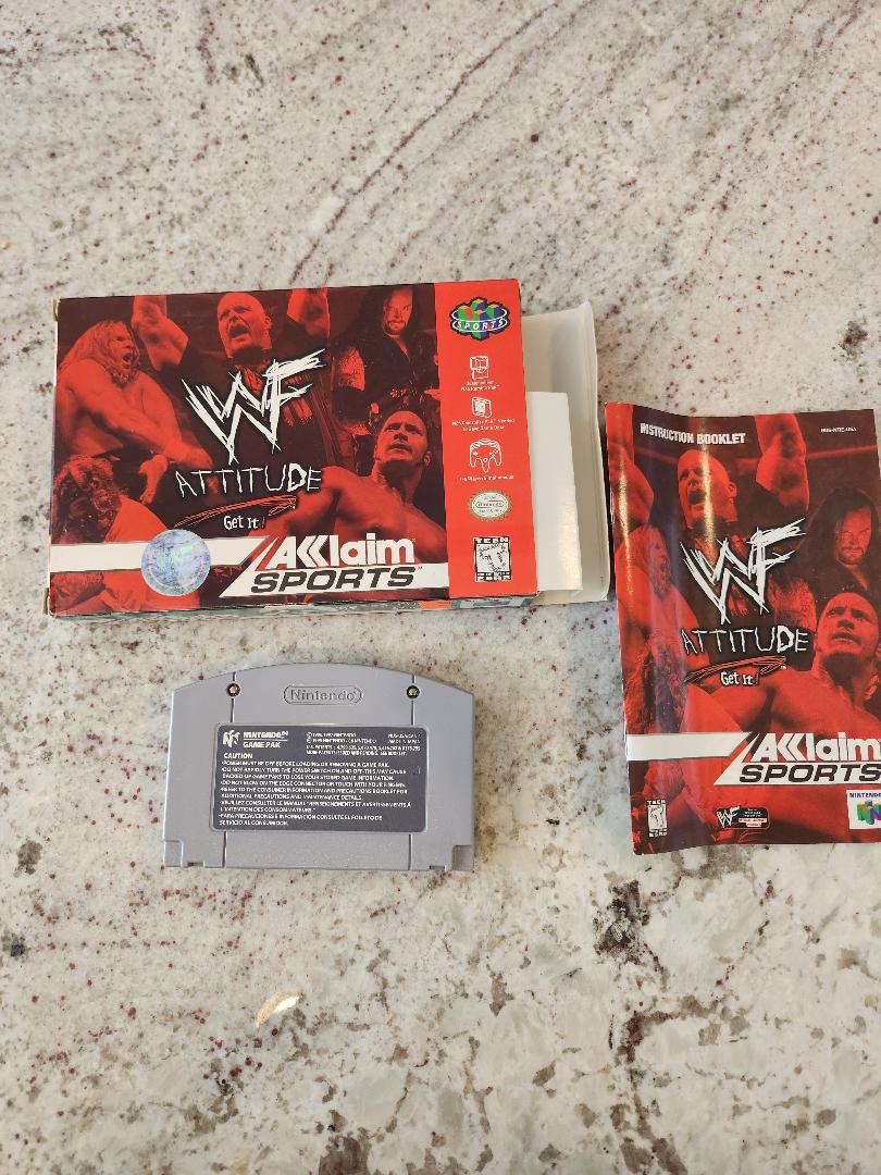 WWF Attitude N64