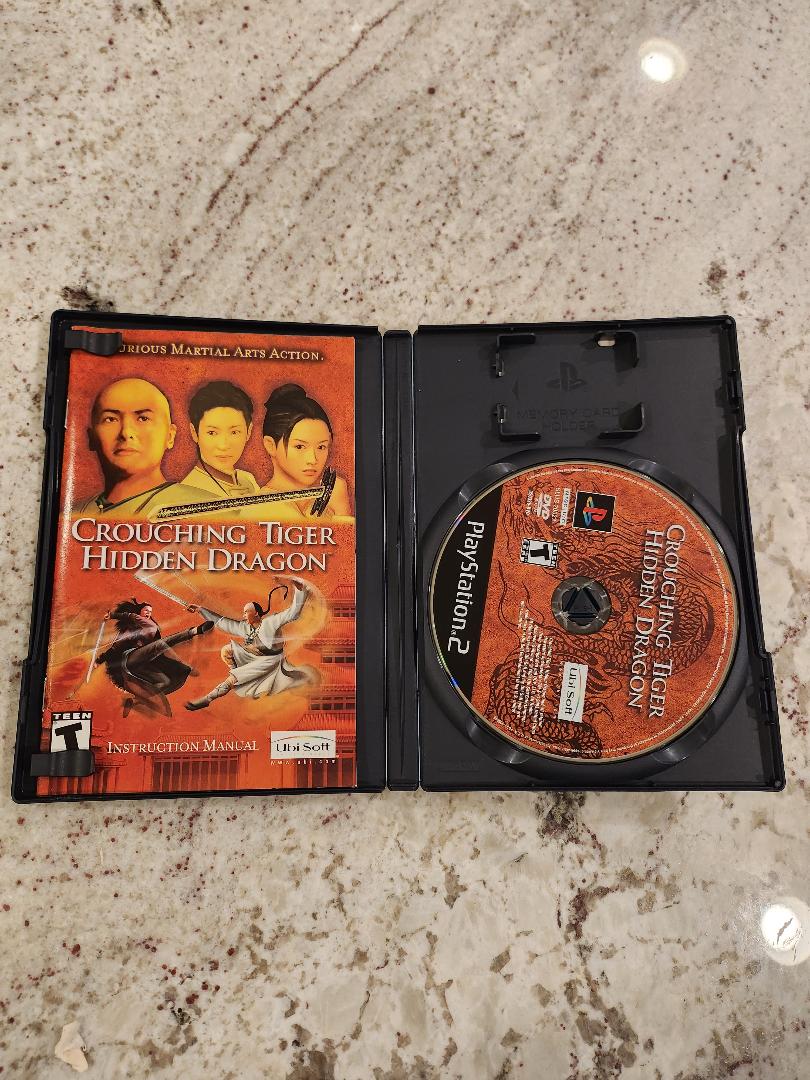 Tigre accroupi Dragon caché PS2